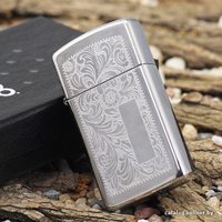 Зажигалка Zippo Slim Venetian 1652 High Polish Chrome