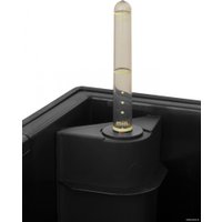 Кашпо Элластик-Пласт Ola Dom Rattan (31л, антрацит)