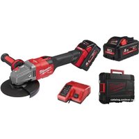 Угловая шлифмашина Milwaukee M18 FHSAG125XB-552X Fuel 4933471079 (с 2-мя АКБ)