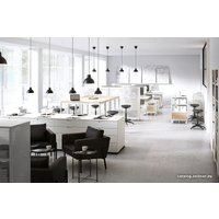 Барный стол Ikea Томмарюд 293.874.97 (дубовый шпон беленый/белый)