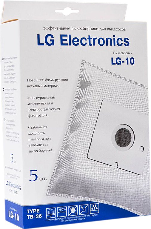 

Комплект одноразовых мешков ПС-Фильтрс LG-10