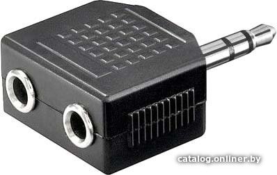 Адаптер USBTOP jack 3.5mm/2xjack 3.5mm