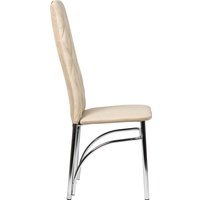 Стул ВВР Арни (бежевый, велюр)