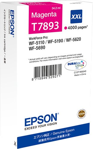 

Картридж Epson C13T789340