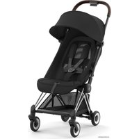 Коляска прогулочная «книга» Cybex Coya (sepia black/chrome frame)