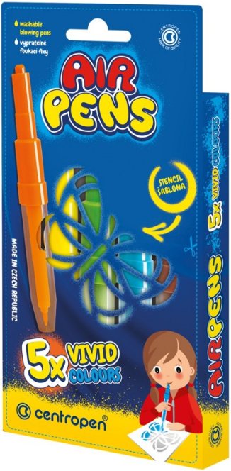 

Фломастеры Centropen AirPens Vivid Colours 615000561 (5 цв)