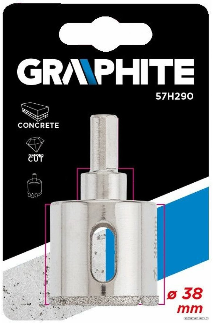 Коронка GRAPHITE 57H290