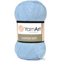 Пряжа для вязания Yarnart Cotton Soft 75 100 г 600 м (светло-голубой)