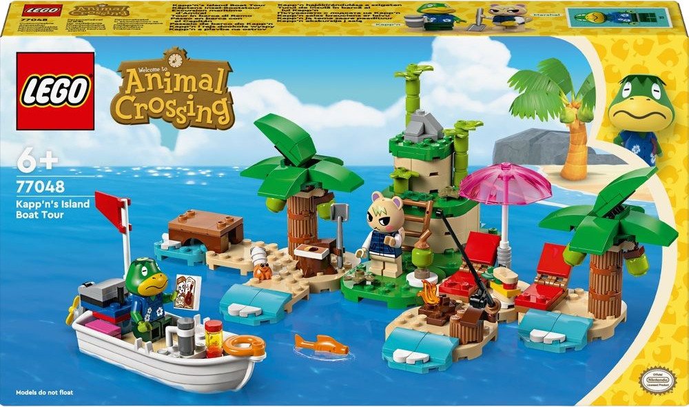 Конструктор LEGO Animal Crossing 77048 Экскурсия на лодке по острову Каппн