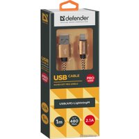 Кабель Defender ACH01-03T Pro (золотистый)