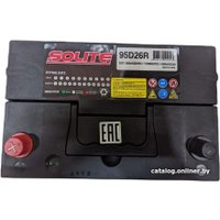 Автомобильный аккумулятор Solite 95D26R борт (85 А·ч)