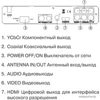 Приемник цифрового ТВ Mystery MMP-75DT2