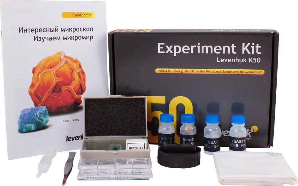 Набор микропрепаратов Levenhuk K50 13461