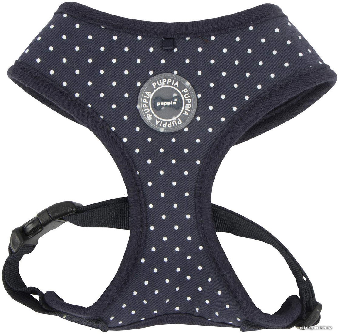 Шлея Puppia Dotty PARA-HA1529-NY-M (синий)