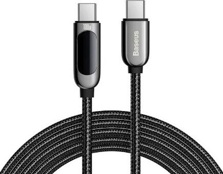 

Кабель Baseus Display Fast Charging 100W USB Type-C - USB Type-C (2 м, черный)