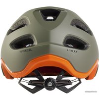 Cпортивный шлем Bontrager Rally WaveCel (L, зеленый/оранжевый)