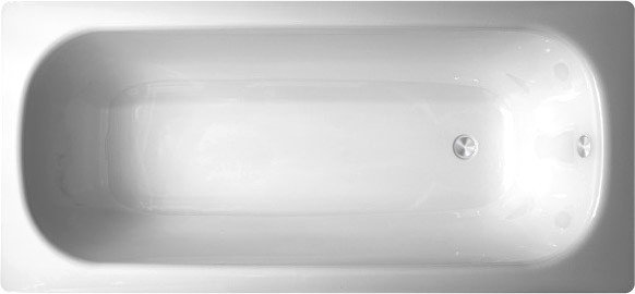 Ванна Smavit Cassia Titanium Inside 160x70 (с шумоизоляцией и ножками Standart)