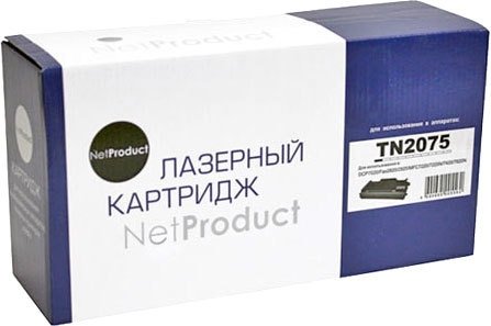 

Картридж NetProduct N-TN-2075 (аналог Brother TN-2075)