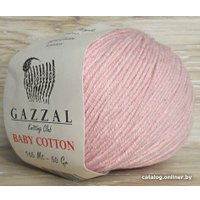 Пряжа для вязания Gazzal Baby Cotton 3444 50 г 165 м