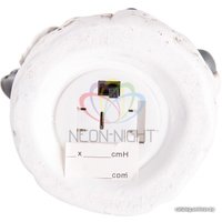 Статуэтка Neon-Night Снеговичок в шарфе 505-015