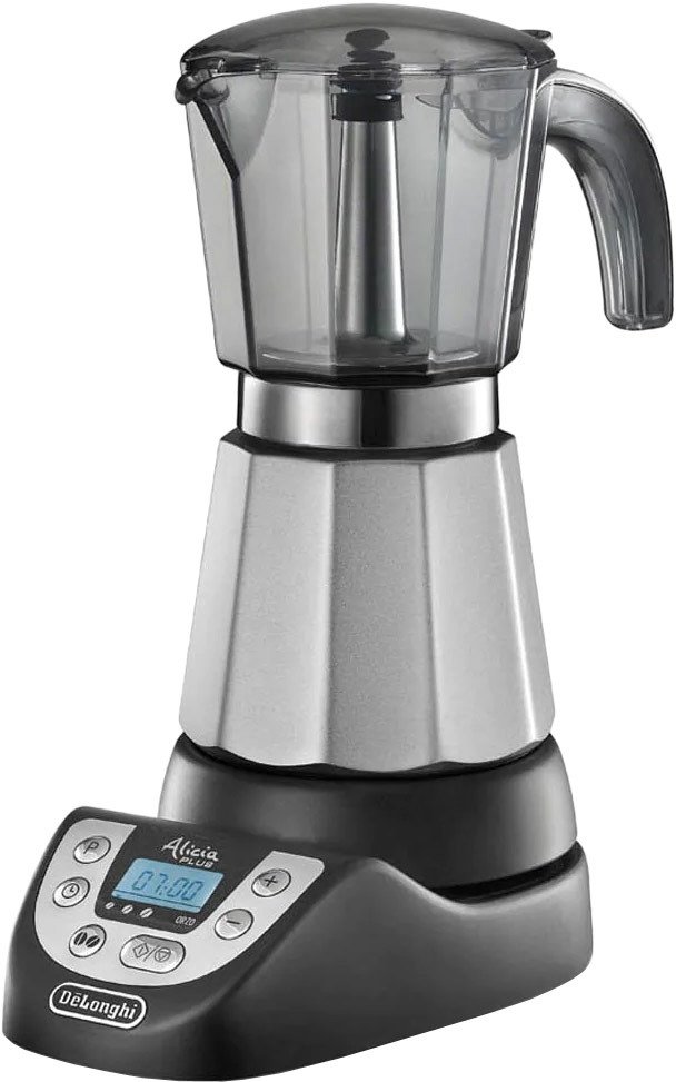 

Гейзерная кофеварка DeLonghi Alicia Plus EMKP 63.B