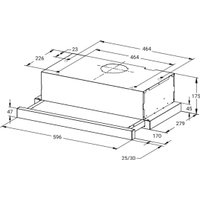 Кухонная вытяжка Weissgauff TEL 600 White Glass