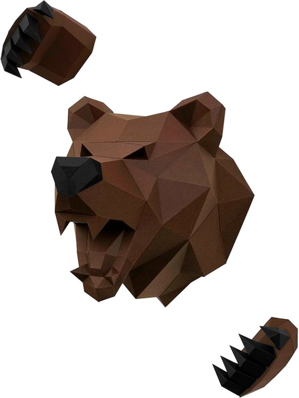 

PaperCraft PAPERRAZ Медведь Михалыч