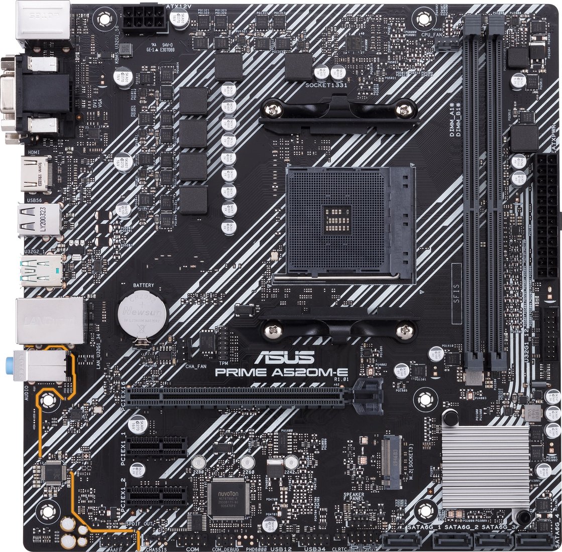 

Материнская плата ASUS Prime A520M-E