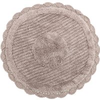 Коврик для ванной Sofi De MarkO Laura Кружевной 75x75 КВ-ЛА-5-75х75 (капучино)
