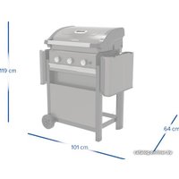 Газовый гриль для дачи Campingaz Select 3