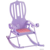 Аксессуары для кукольного домика Огонек Кресло-качалка Маленькая принцесса С-1513