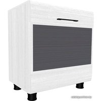 Стенка Лером Камелия-9 гостиная (снежный ясень/серый) в Лиде