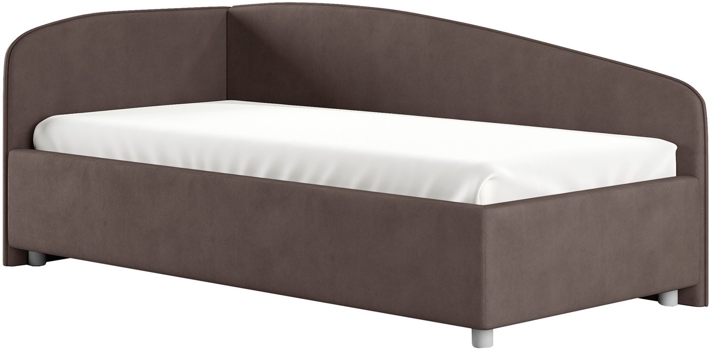Кровать Сонум Paola L 90x200 (замша какао)