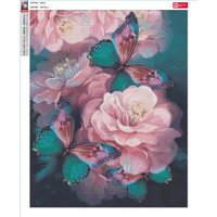 Алмазная мозаика  Феникс+ Бабочки в цветах 68642