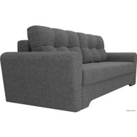 Диван Лига диванов Амстердам 100041 (рогожка, серый)