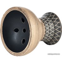 Чаша Alpha Hookah Bowl Turk Design Black Matte