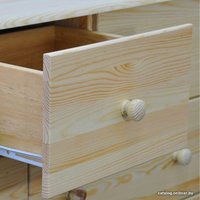 Комод Диприз Ром 7 ящиков Д 20032.2 (бесцветный лак)