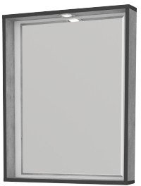 Какса-А Зеркало Verona 60 463080 (с полкой)