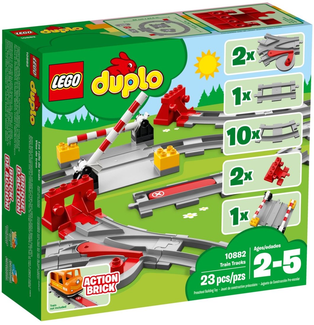 

Конструктор LEGO Duplo 10882 Железнодорожные пути