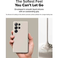 Чехол для телефона Ringke Silicone Magnetic для Galaxy S25 Ultra Stone