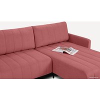 Угловой диван Divan Маркфул Velvet Coral 134900 (розовый)