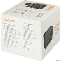 Экшен-камера Digma DiCam 82C (серый)