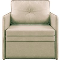 Кресло-кровать Brioli Пино О (рогожка, J1 кремовый)