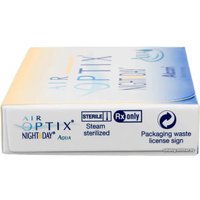 Контактные линзы Alcon Air Optix Night&Day Aqua +4 дптр 8.4 мм