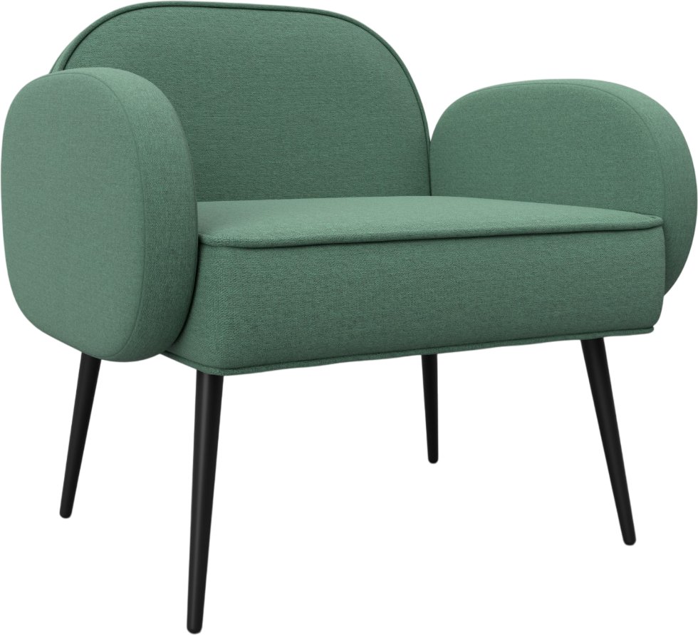 

Интерьерное кресло Лига диванов Лига-086 132431 (рогожка Амур 11 зеленый)