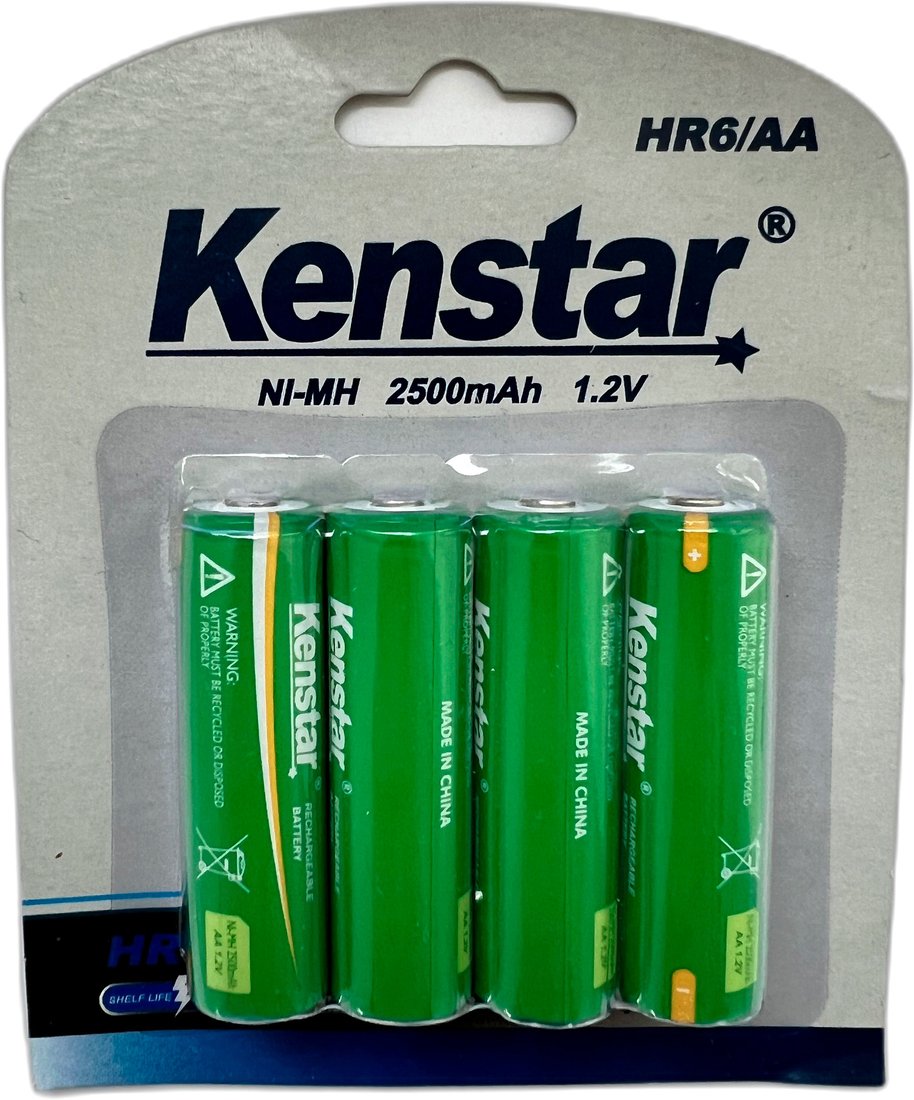 

Аккумулятор Kenstar HR6/AA Ni-Mh 2500mAh BL-4 KS-HR6-2500-BL4