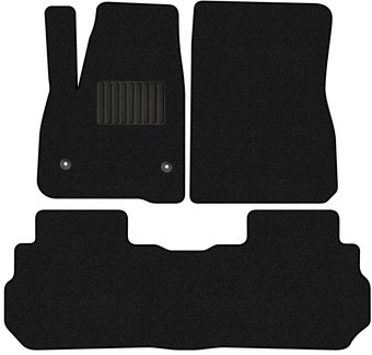 Комплект ковриков для авто Alicosta Chevrolet Blazer III (suv) 2018 - Н.В. (ворс)