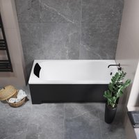 Ванна Lauter Sophia 160х70 21205160 (с каркасом, черным подголовником)