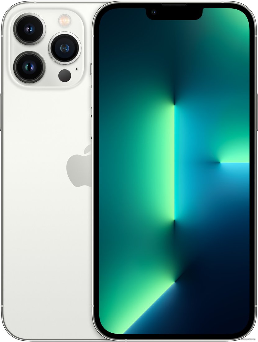 Телефон Apple iPhone 13 Pro Max 128GB (серебристый)