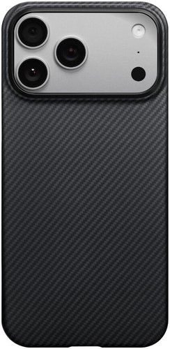 Чехол для телефона Pitaka Ultra-Slim для iPhone 17 Pro Max (600D Black/Grey Twill)